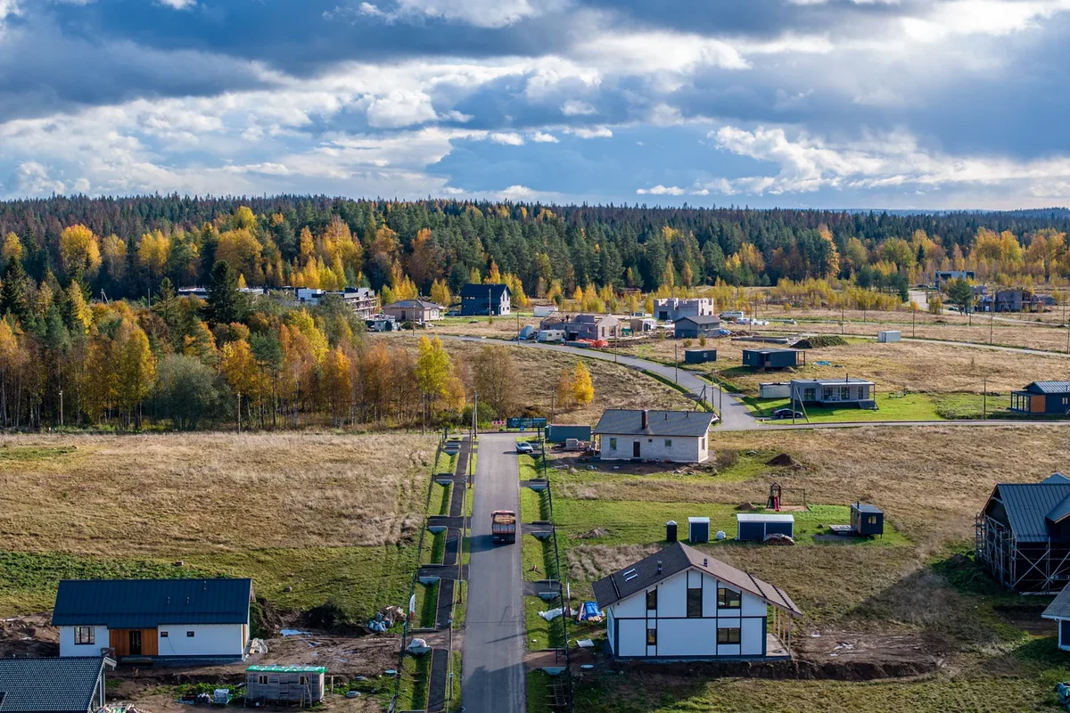 вид на поселок