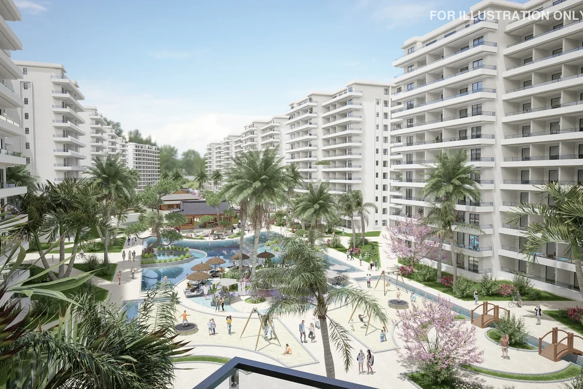  Жилой комплекс Caesar Resort у пляжа Лонг Бич