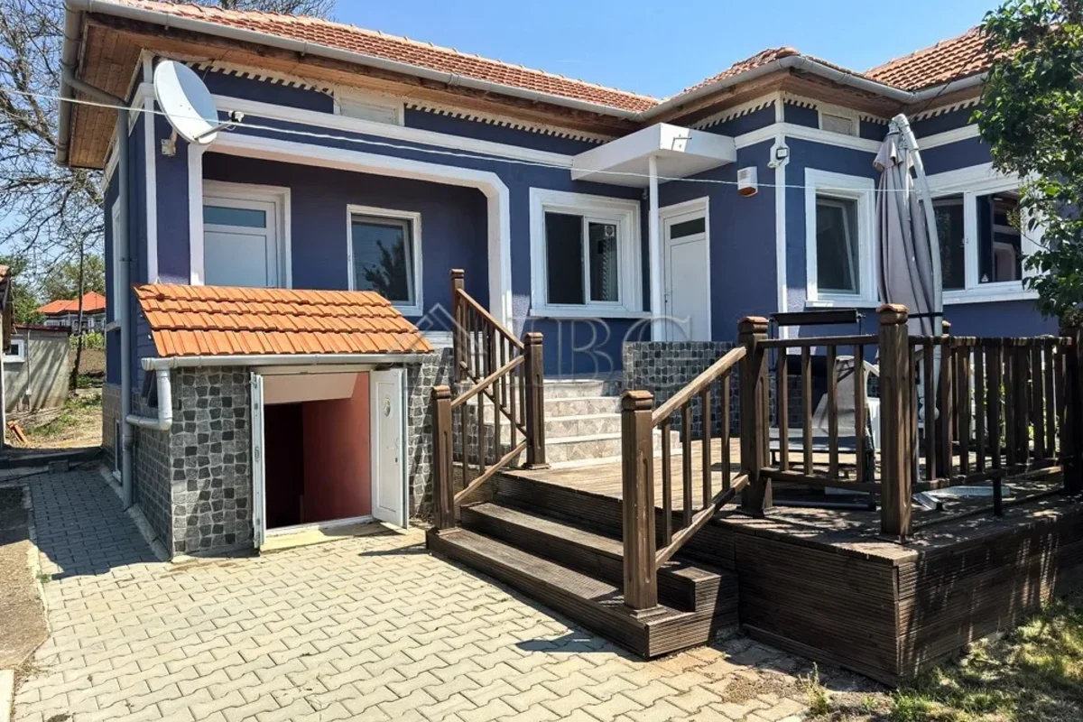 house facade in Bulgaria