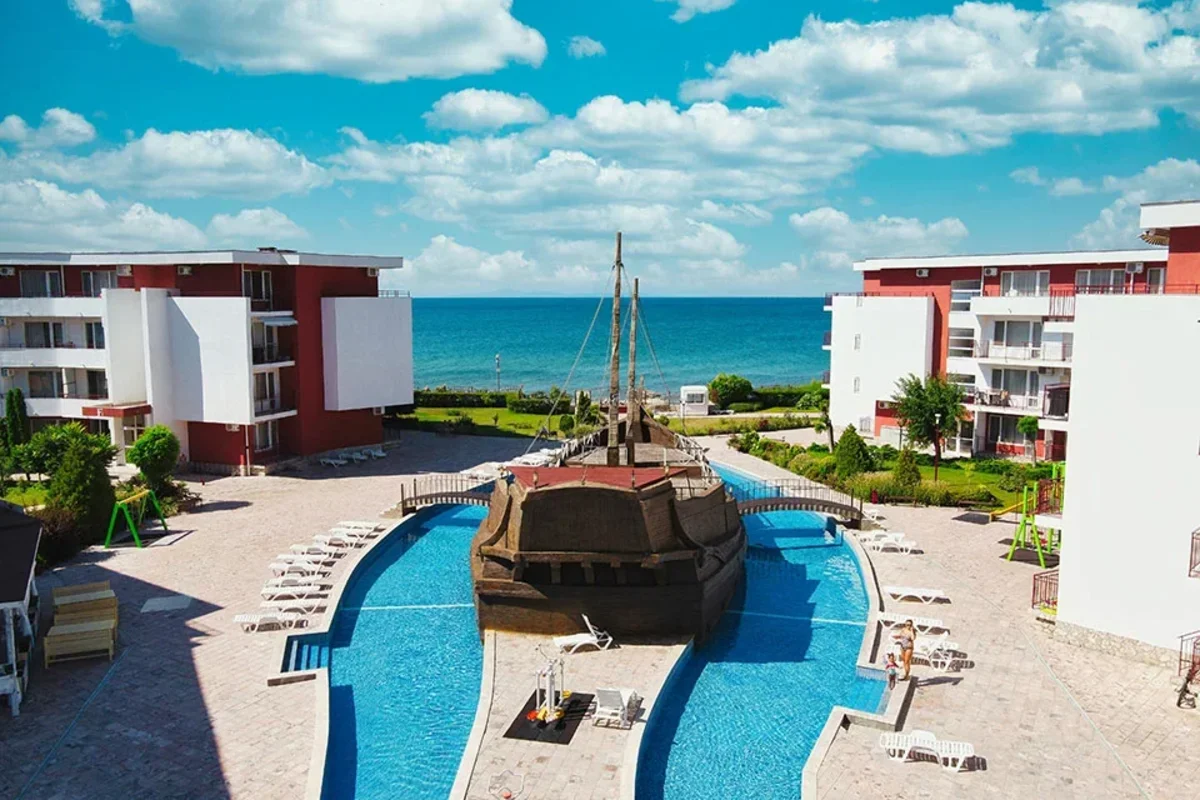 Студия в комплексе в Болгарии, Бургас