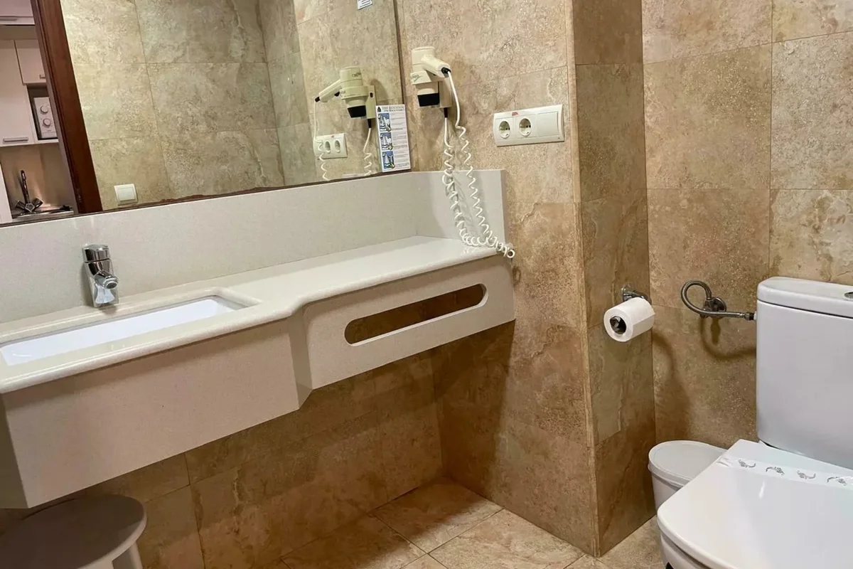 Łazienka w studiu w Calpe