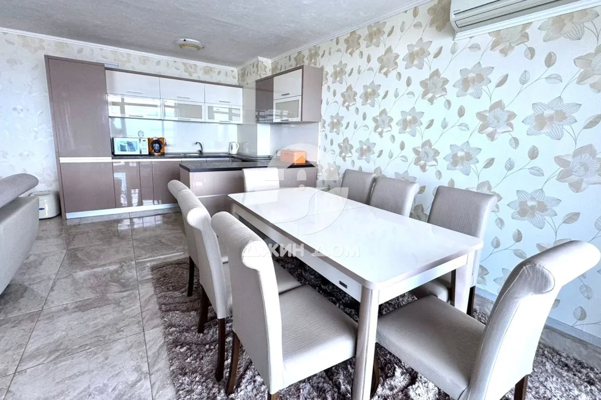 bright room with furniture