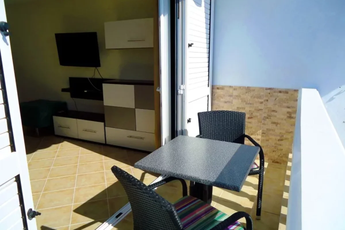 balkon w studio na Teneryfie