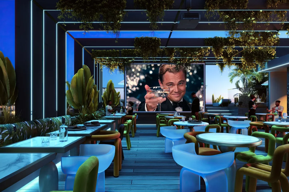 luxury villas and apartments in a unique complex located on the most tourist street of Canggu, Bali