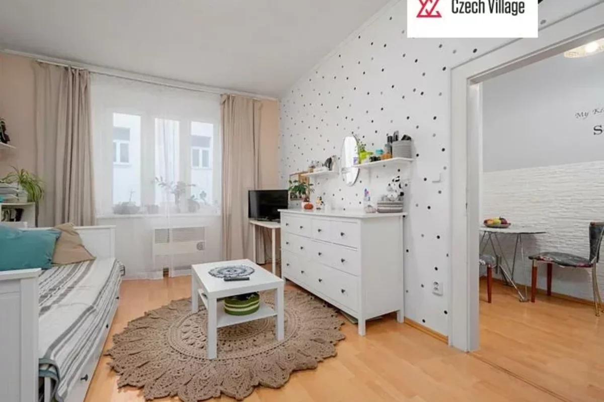 small one-bedroom apartment in Prague