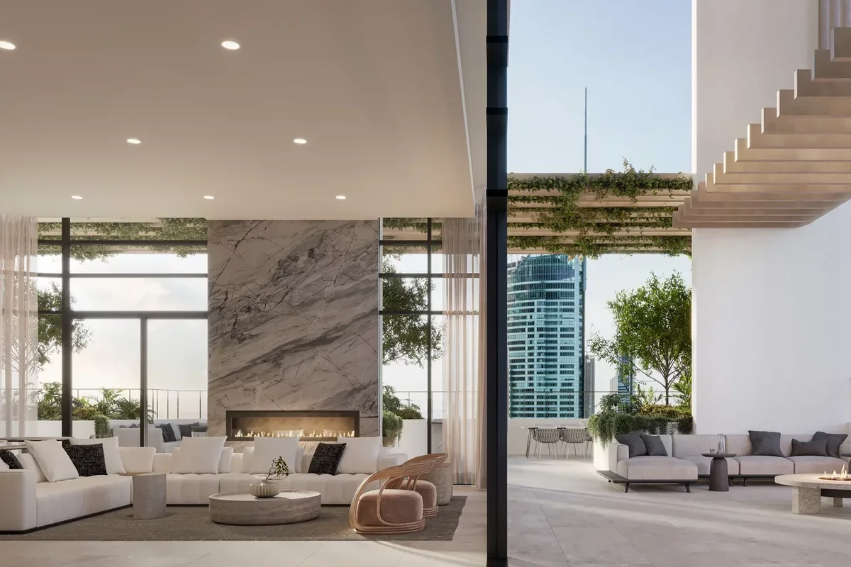 Two-room apartment on the 25th floor in Australia