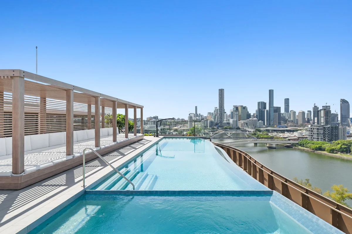 swimming pool, top view