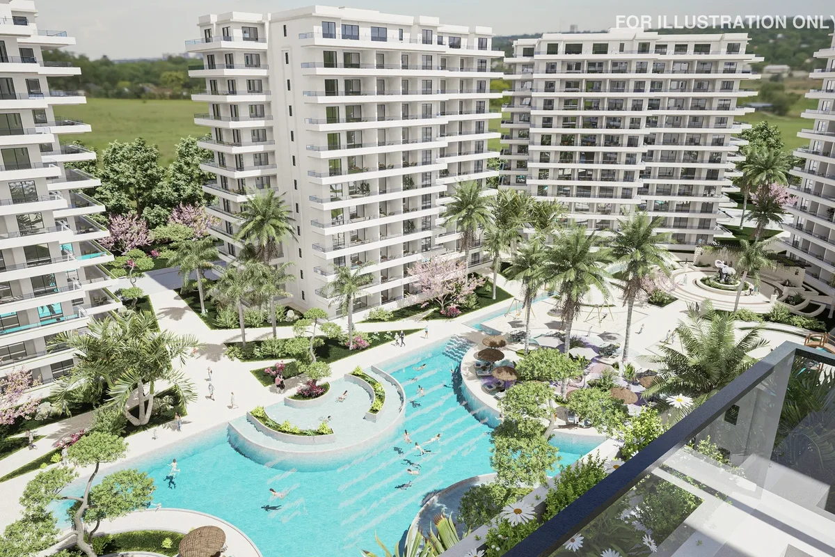  Жилой комплекс Caesar Resort у пляжа Лонг Бич