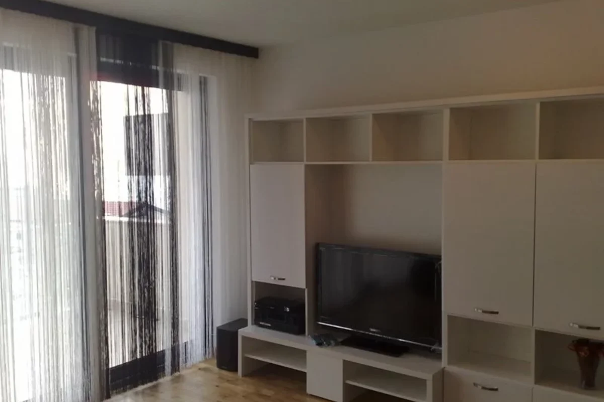 living room in a flat in Przno