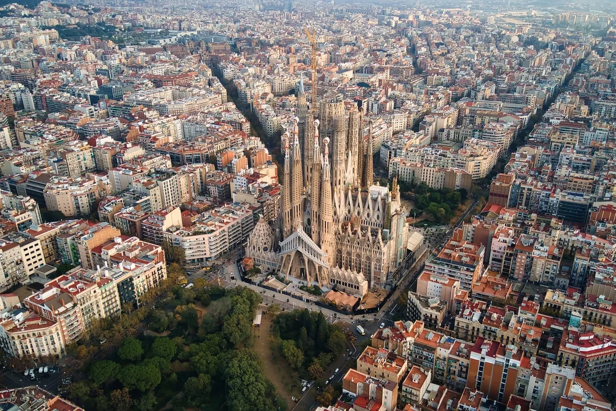 Sagrada Fam&iacute;lia in Barcelona