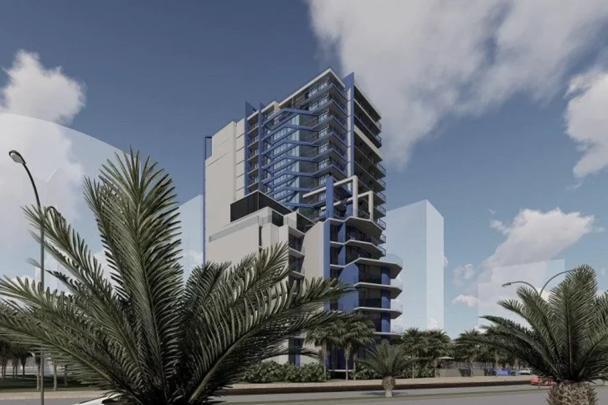 new building in Batumi