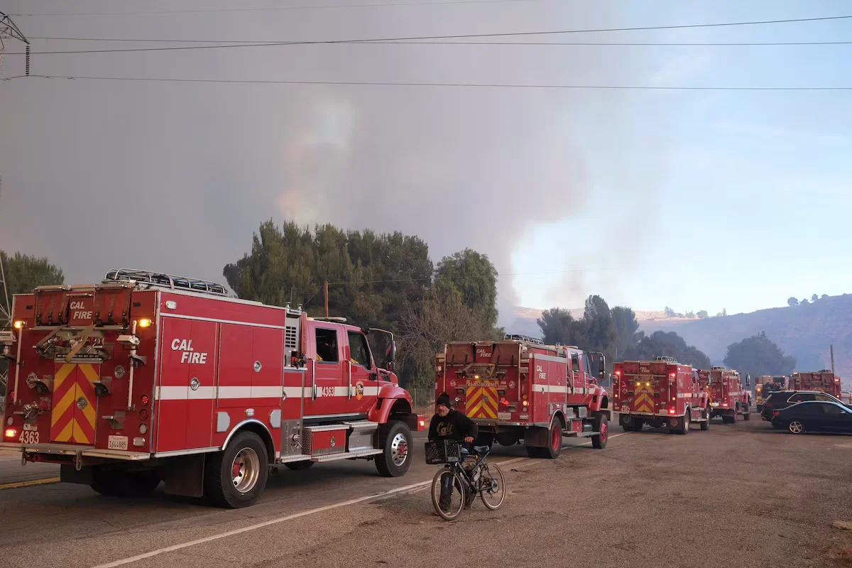 Firefighters are preparing to head to the blaze