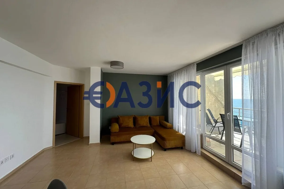 living room with terrace