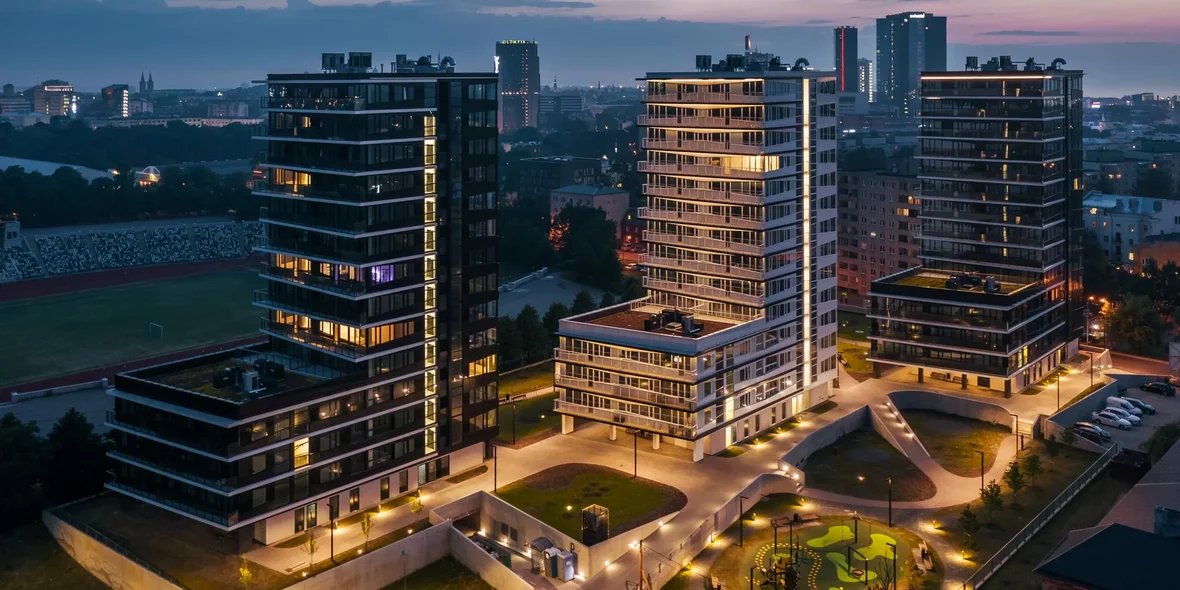 Жилой комплекс KALEVI PANORAMA RESIDENCE в центре Таллина