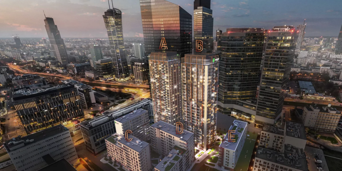 В Варшаве в новом небоскребе продана квартира на самом верхнем этаже за 1,3 млн долларов 2022