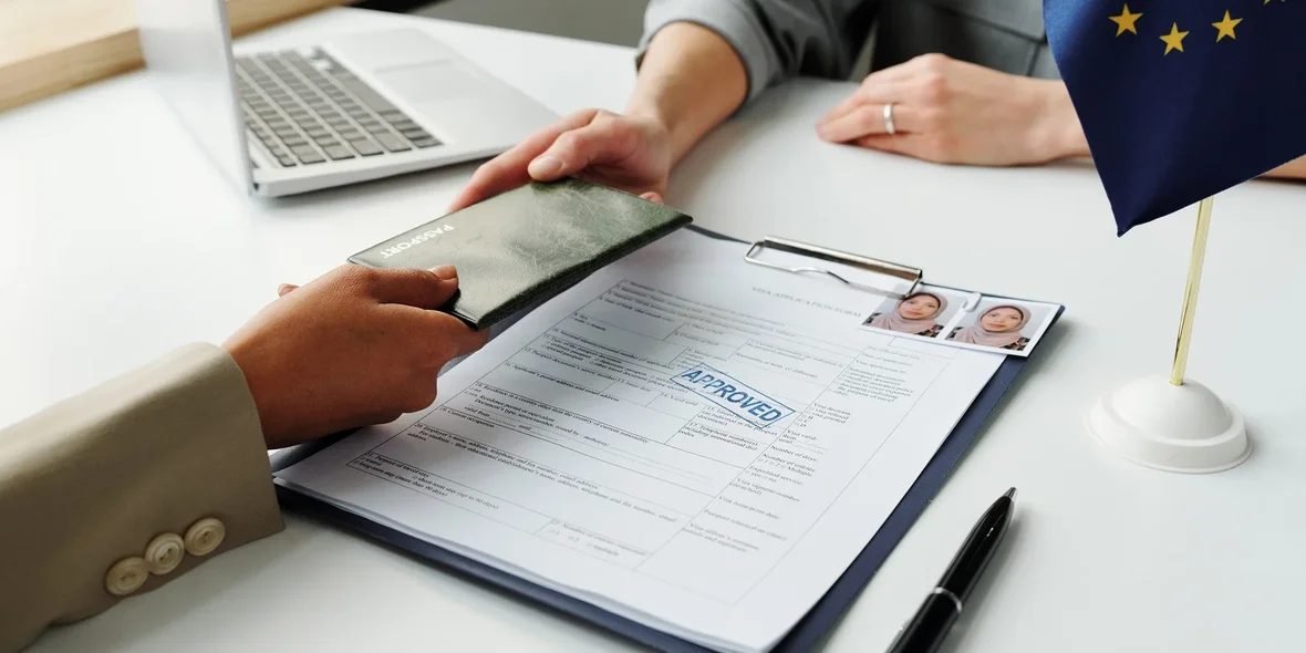 Schengen visa processing at the embassy