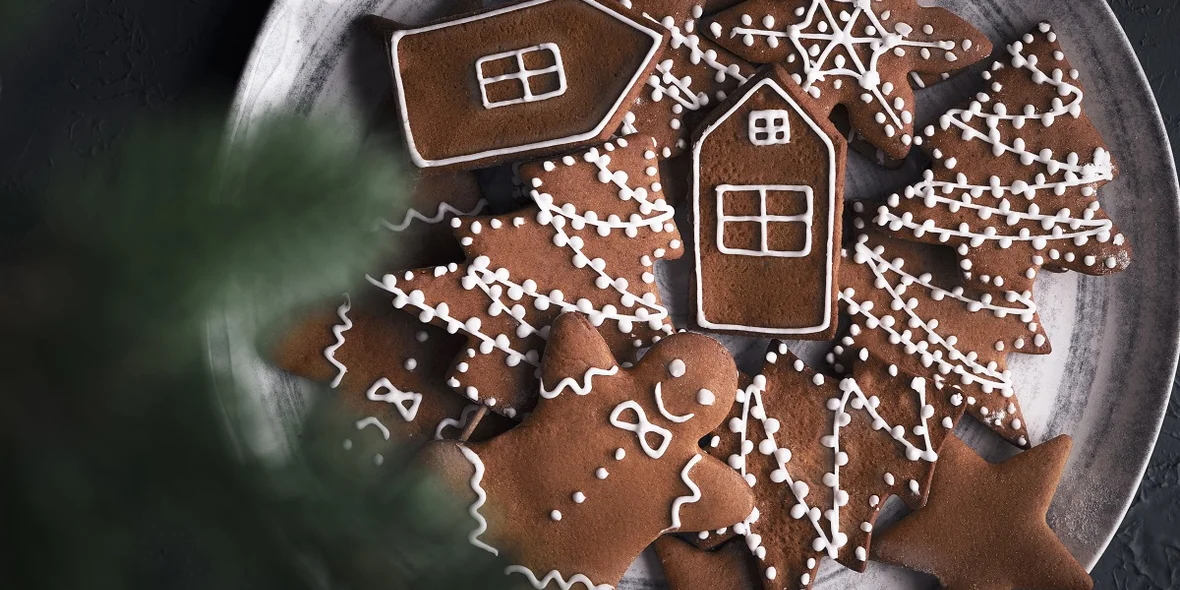 New Year's ginger cookies.
