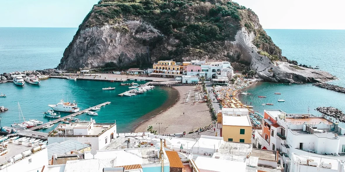 Beautiful coastline and sea