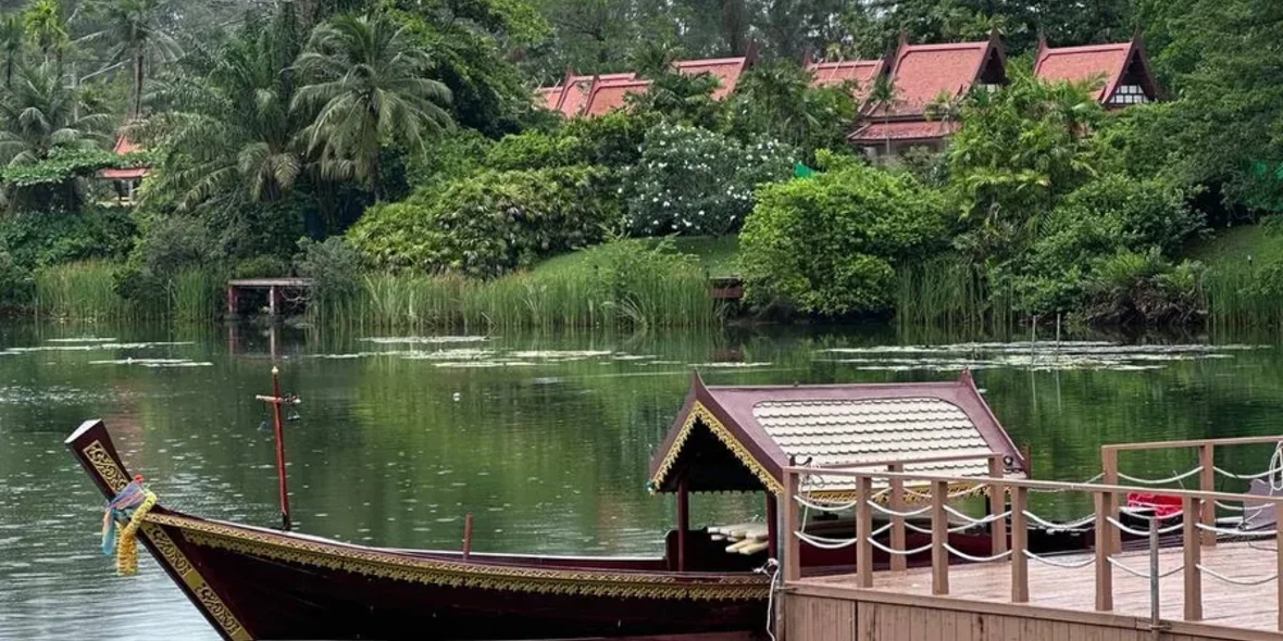 boat and landscape