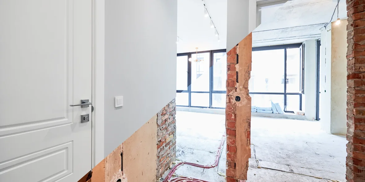 Сравнение квартиры до и после ремонта