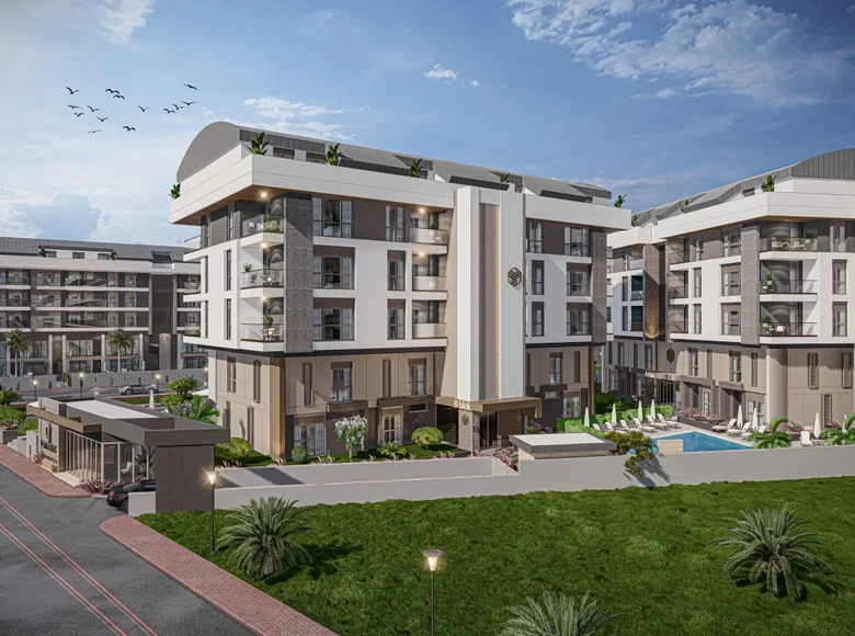 Квартира 2 спальни 118 м² Коньяалты, Турция