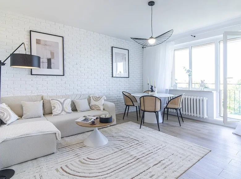 Appartement 3 chambres 63 m² Varsovie, Pologne