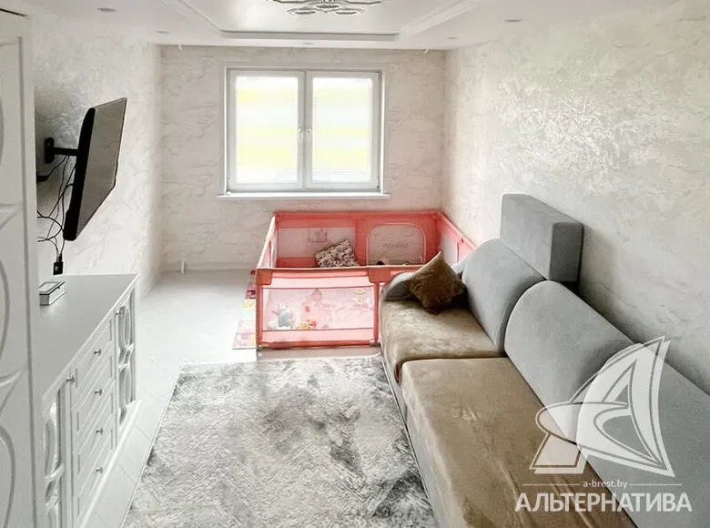 Apartamento 3 habitaciones 69 m² Muchaviecki sielski Saviet, Belarús