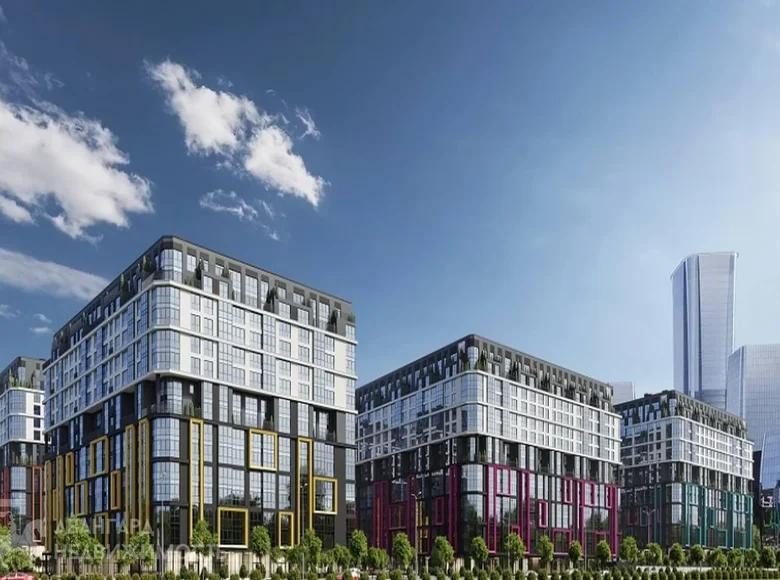 Wohnung 1 zimmer 91 m² Minsk, Belarus