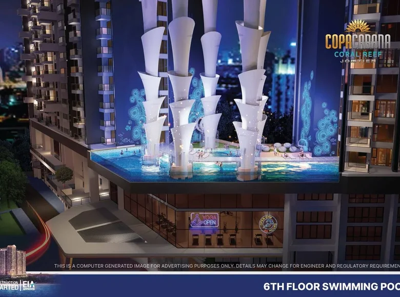 Piso independiente 1 habitacion 32 m² Pattaya City, Tailandia