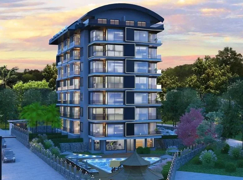 Квартира 2 комнаты 64 м² Аланья, Турция