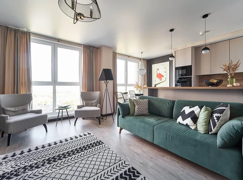 3 room apartment 80 m² Minsk, Belarus