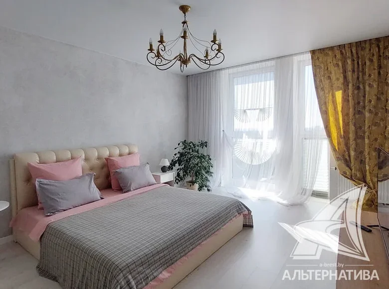 Mieszkanie 1 pokój 43 m² Brześć, Białoruś