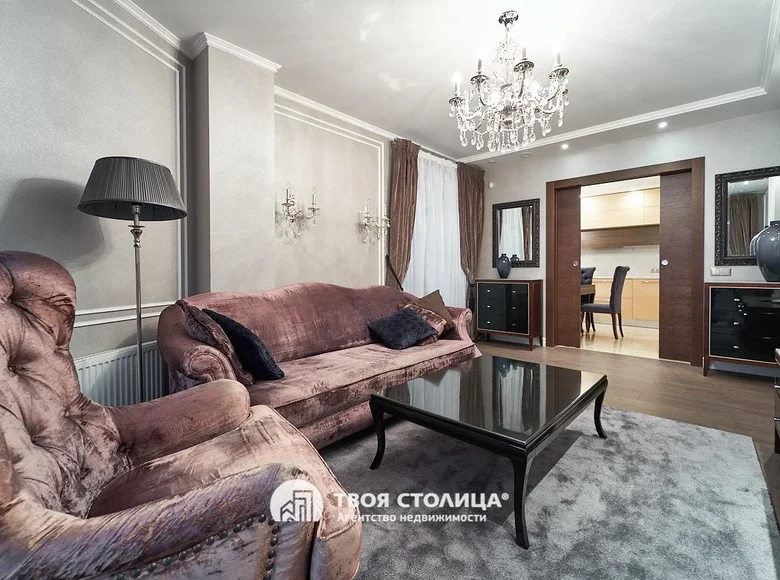Квартира 2 комнаты 76 м² в Минске, Беларусь