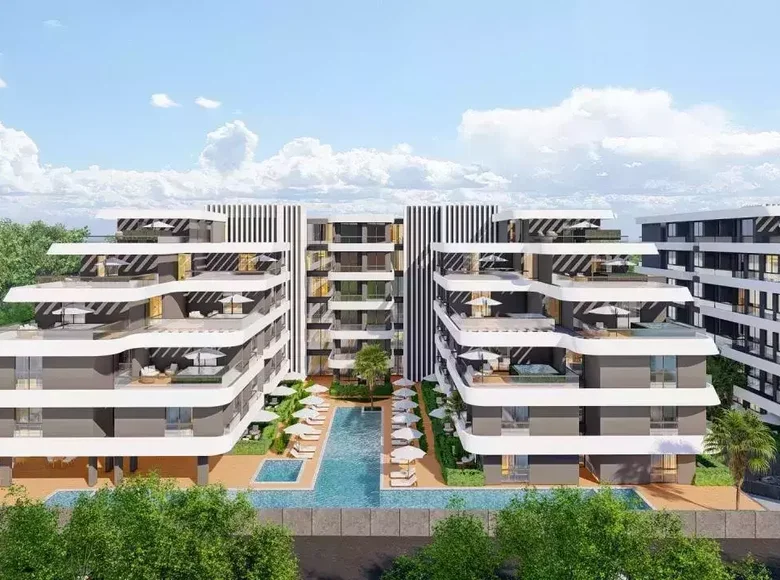 2 bedroom apartment 68 m² Aksu, Turkey