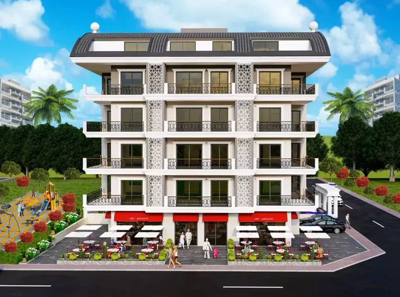 Apartamento 1 habitación 50 m² Alanya, Turquía