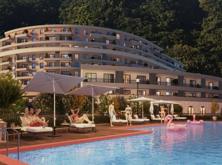 Квартира 1 спальня 46 м² Бечичи, Черногория