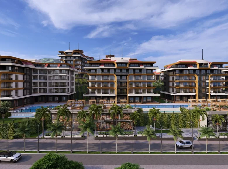 Apartamento 1 habitacion 61 m² Kestel, Turquía