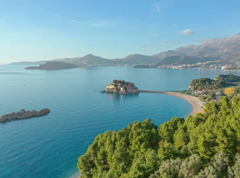 Parcelas 710 m² Sveti Stefan, Montenegro