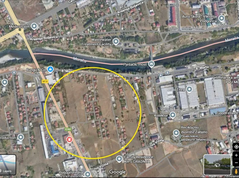 Atterrir  Podgorica, Monténégro