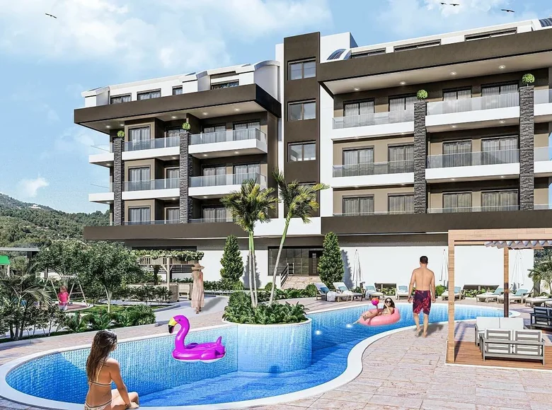 Apartamento 2 habitaciones 70 m² Basırlı, Turquía