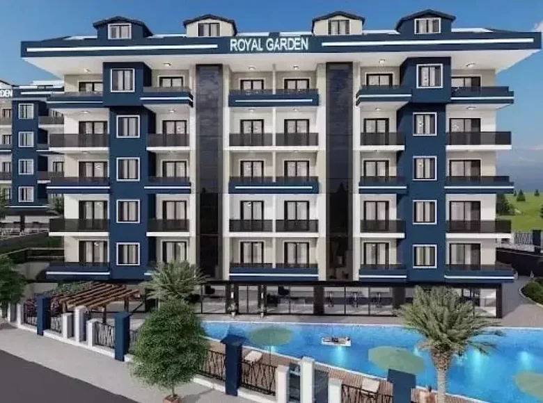 Mieszkanie 1 pokój 61 m² Kestel, Turcja