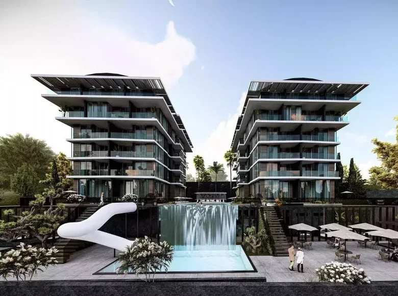 Mieszkanie 2 pokoi 82 m² Alanya, Turcja