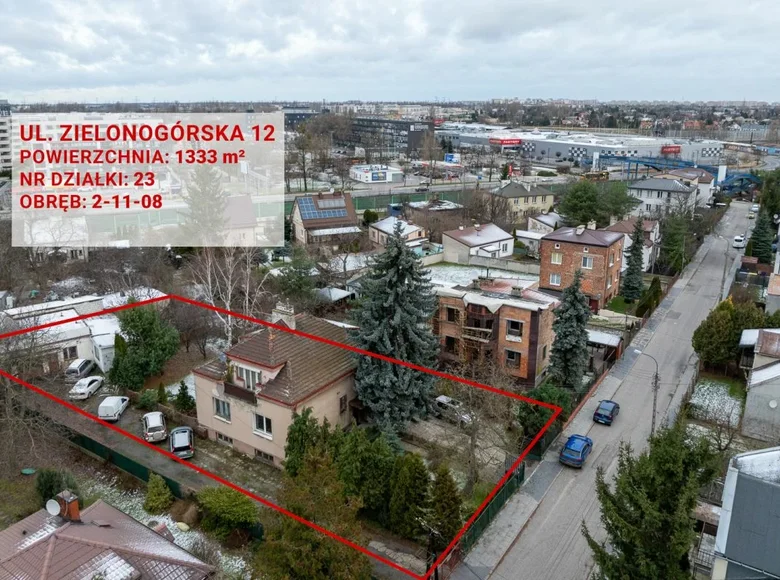 Atterrir 1 chambre 1 333 m² Varsovie, Pologne