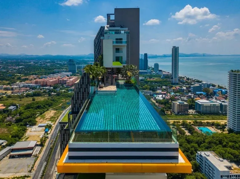 Mieszkanie 2 pokoi 34 m² Pattaya City, Tajlandia