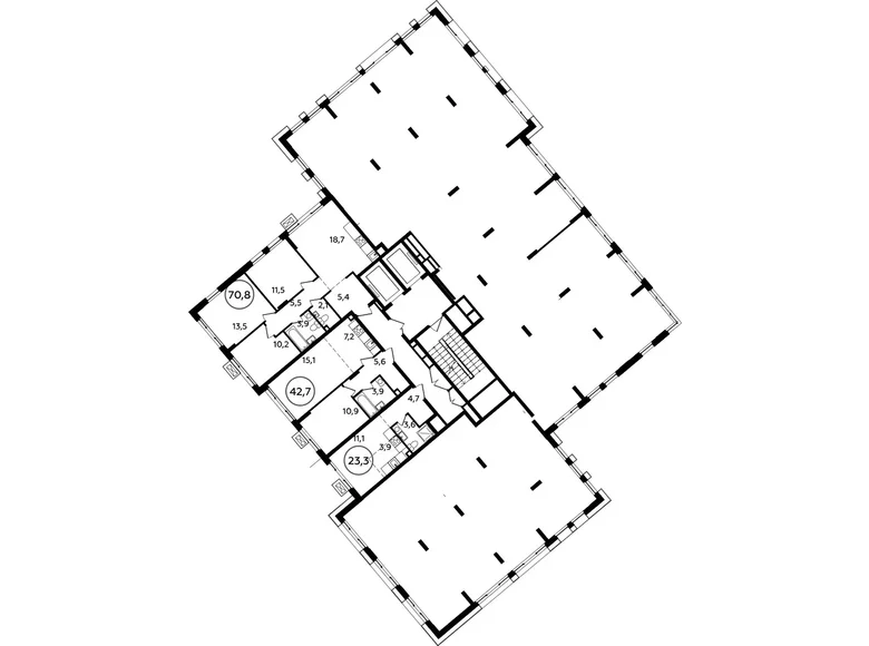 Wohnung 4 zimmer 144 m² Kommunarka, Russland