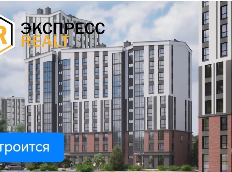 Wohnung 2 zimmer 41 m² Muchaviecki sielski Saviet, Belarus