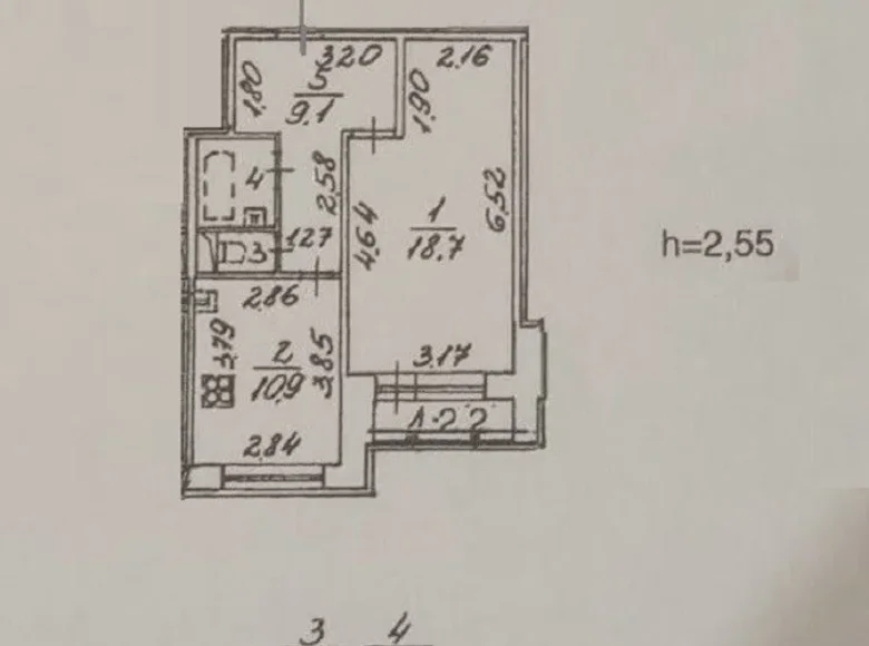 Mieszkanie 1 pokój 42 m² Petersburg, Rosja