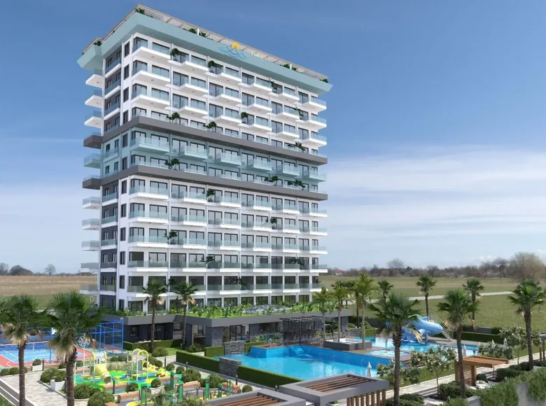 1 room apartment  Mahmutlar, Turkey