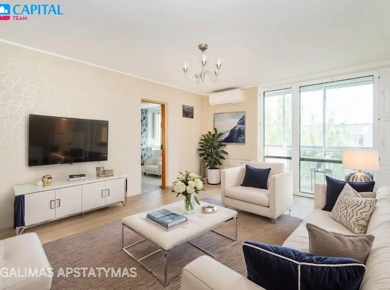 Квартира 4 комнаты 73 м² Вильнюс, Литва