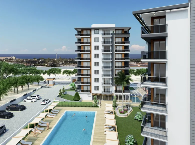 Mieszkanie 3 pokoi 100 m² Mediterranean Region, Turcja